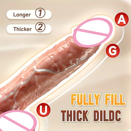 Realistic Food Grade Silicone Dildo G-Spot Vagina Anal Massager Masturbators Big Thick Penis Adult Sex Toy Cock Dick Penetration