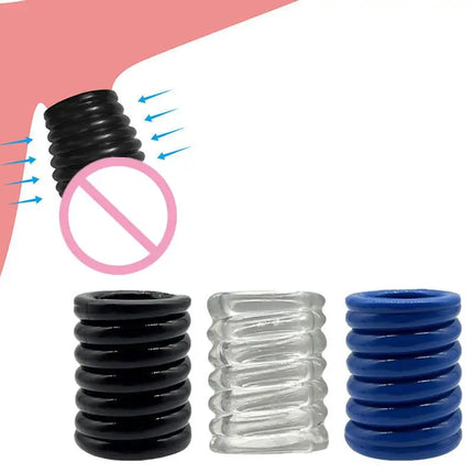 Sex Toys For 18+ Male Penis Lock Cock Ring Bondage Erection Ball Ring Delay Ejaculation Reusable Enlargement Ball Stretcher Toy