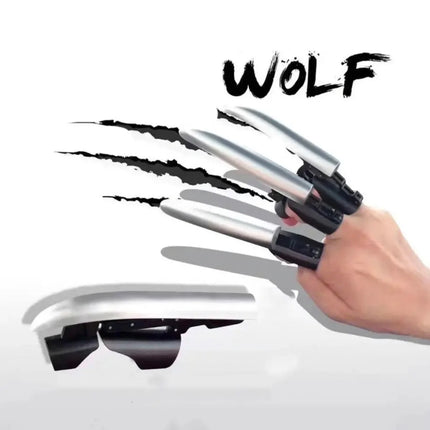 Retractable Wolf Claw Finger Toy - Fun & Safe, Extendable Design,Wolverine Claws Cosplay,Perfect for Role-Play,Costume Parties