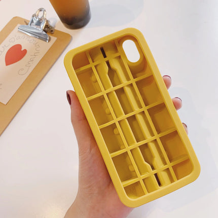 Cute 3D Hot Dog Silicone Phone Cover For iPhone Series 17 16 15 14 Soft Anti-drop Food Shape Protective Case Food Style Cover