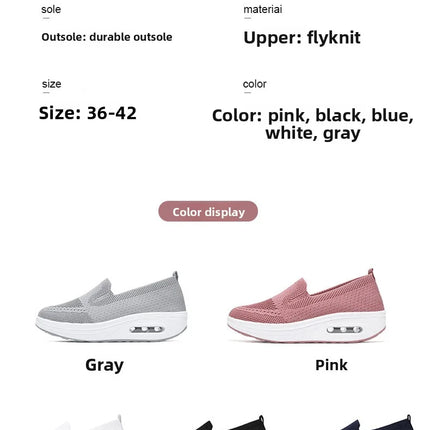 Sports Women's Spring Sneakers New Mesh Breathable Lightweight Casual Walking Women Shoes Breathable Shoes Zapatos De Mujer