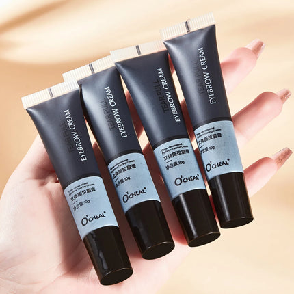 Peel Off Eye Makeup Permanent Eye Brow Tattoo Tint Long-lasting Waterproof Black Brown Dye Eyebrow Gel Cream Make Up Cosmetics