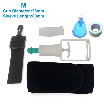 Male Penis Extender Vacuum Cup Set Glans Extension Penise Master Pump Sleeve Belt For Men Stretcher Enhancement Adult Product