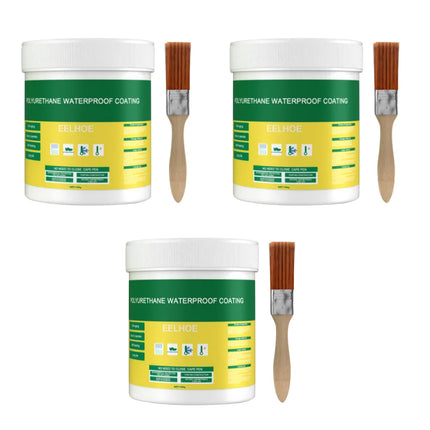 Transparent Waterproof Coating Sealant Agent Wall Leak Repair Material Invisible Glue for Roof Leakage Crack Seepage with Brush