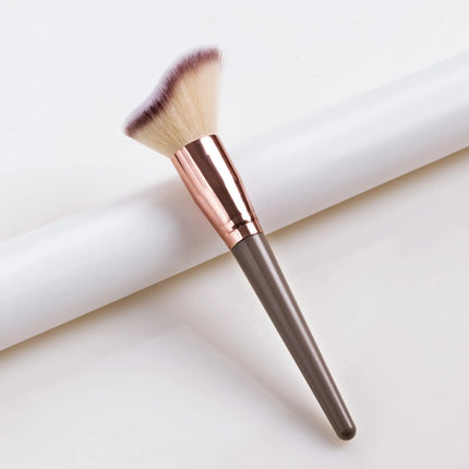 1Pcs Professional Cosmetics Make Up Tool Double-Head Multifunctional Shadow Highlight Blush Eyebrow Eyelash Beauty Brush