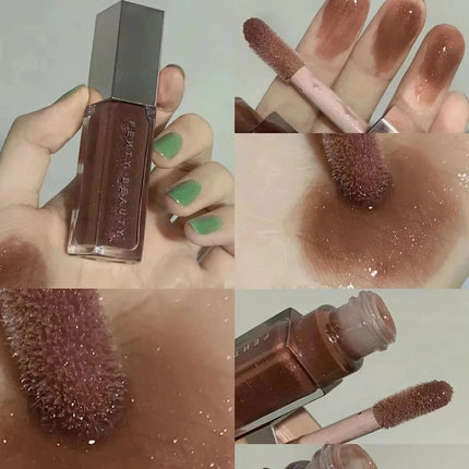 Fenty Beauty Transparent Lip Glaze Color Mirror Shine Glitter Lip Gloss Balm Sexy Lip Plumper Cosmetics Makeup Liquid Lipstick