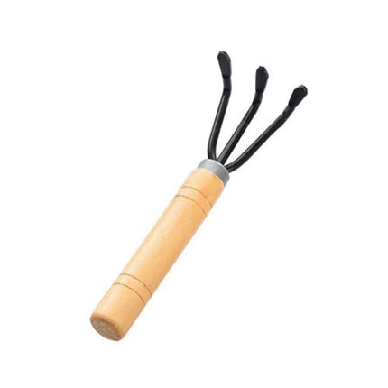 3Pcs/Set Mini Garden Tool Set Wooden Handle Shovel Rake Shovel Shovel Rake Spade for Garden Plants Flower Pot Cactus Vegetables