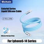 Blue / 2m / China Mainland|Type-C to Lightning