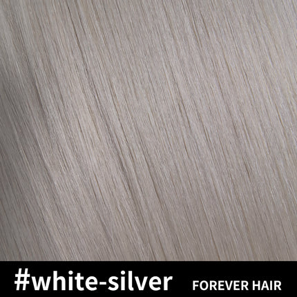 FOREVER HAIR 50g/pc 16" 18" 20" Remy Human Hair Weft Dark Brown European Straight Hair Extensions Natural Luxury Hair Weave