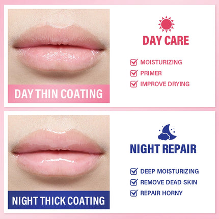 Lip Balm & Lip Mask Set Moisturizing Night Lips Care Multiple Colors Makeup Maintenance Lip Anti-Cracking Lip Oil Care Cosmetic