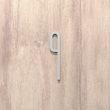 On The Door Extra Apartment Floating Exterior House Metal Building 3D Digits Number Art Nordic Home Decor Wall Sticker Acrylic
