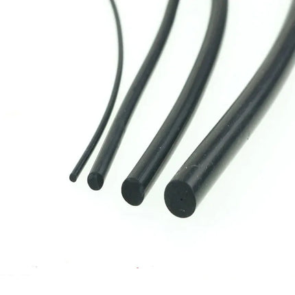 Solid Conductive Silicone Rubber Cord TENS / ESTIM / E-STIM Machine 2/4/6/8 mm OD