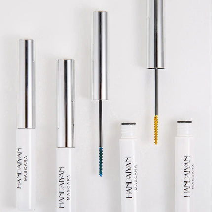 12 Color Mascara Waterproof Fast Dry Eyelashes Curls Extension Festival Make-Up Eyelashes Blue Red Purple Black White Mascara