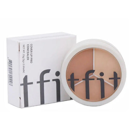 TFIT Three Color Concealer Precise Zoning Concealer Lasting Hydration Pre Makeup Lotion Invisible Pore Brightening Skin Cream