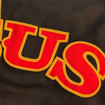 Customized Name And Number Men's Embroidery Baseball Jersey Jesus Personalized Short Sleeve Button Down Shirts For Streetwear