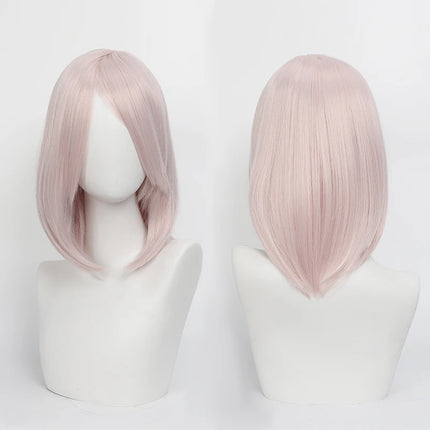 Synthetic Medium Length Cosplay Wig, Adjustable Headband,Multiple colors