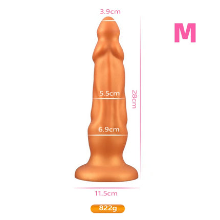 Huge Dildo Anal Plug Anal Dilation S-L Sex Toys Prostate Massage for Men Butt G-point Stimulation Anal Penetration Two Colors 18