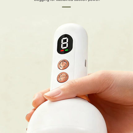 USB Rechargeable Abdominal Massager for Hot Compress and Adjustable Guasha Cupping Intensity Arm and Leg Massage Handheld
