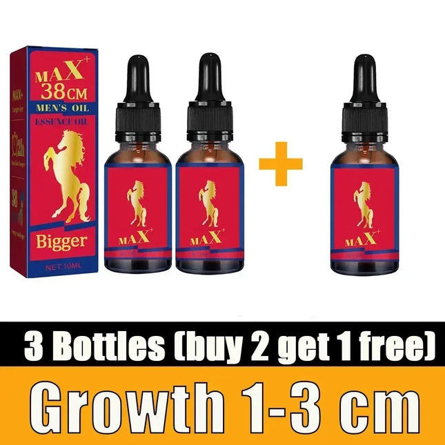 Men’s Growth and Thickening Oil for Penis Enlargement Boost Stamina Strengthen Erection Maximize Sexual