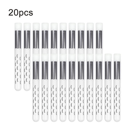 5/20/50pcs Eyelash Cleaning Brush Lash Shampoo Brush for Eyelash Extensions Peel Off Nose Pore Blackhead Remover Makeup Tool