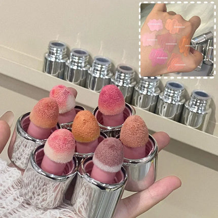 Liquid Blusher Tanned Jello Color Pink Rendering Moisturizing Longlasting Beauty Expands Contracts Cheek Face Blush Makeup