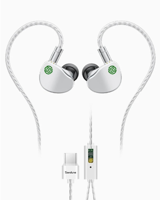 Clearance Sale Soratune BI02 HiFi Earphone at low price, Dual-Chamber Tech × N52 Magnet Dynamic Driver In-Ear Earphone