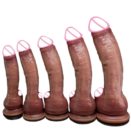 Oversized Realistic Dildo Huge Penis Penetration Anal Sex Toys For Women Masturbation Soft Dick Dildos Sexy Adult Sex Toy Gay