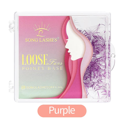 Ultra Speed Fans 6D/0.07/Mix/CorD/Pink Brown purple green etc Color Promade Volume Fans Lashes Pointy Base Loose Premade Fans