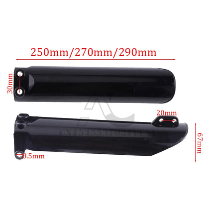 Front Fork Protector Covers Fork Guards For crf 50 crf70 klx110 BSE KAYO Chinese 110cc 125cc 140cc 150cc 160cc Dirt Pit Bike