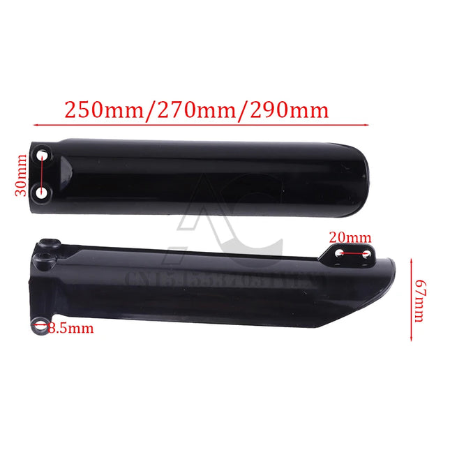 Front Fork Protector Covers Fork Guards For crf 50 crf70 klx110 BSE KAYO Chinese 110cc 125cc 140cc 150cc 160cc Dirt Pit Bike