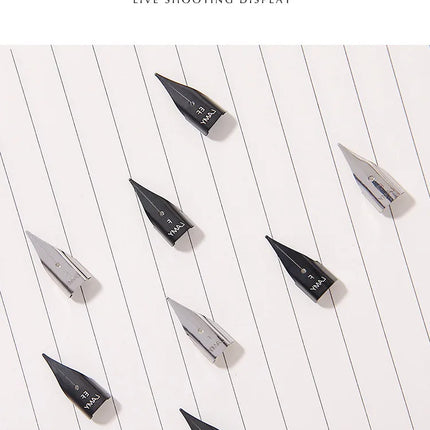 Genuine German Lingmei Pen Tip Z50 Hunter Star Universal Replacement Pen Tip Ef Black Silver F