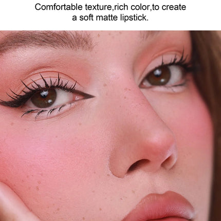 Matte Velvet Lipstick Ice Cream Long Lasting Waterproof Nourishing Moisturizing Highly Pigmented Satin Lip Gloss Non Stick Cup