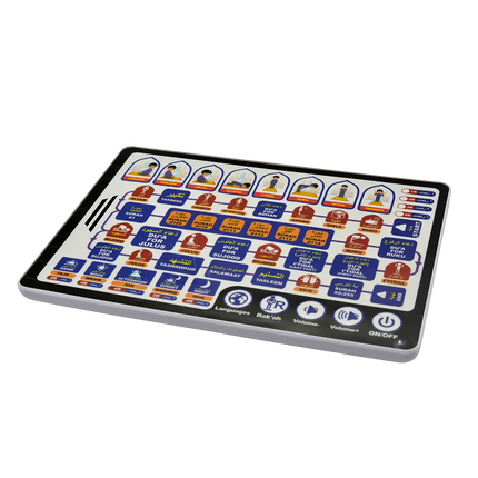 Islamic Tablet AL-Quran Belajar Solat Kit Salah Pray Pad for Muslim Kids Arab Islam Teach Prayer Learning Machine Earlier Toy