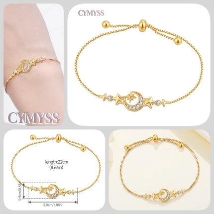 Original 925 Sterling Silver Butterfly Bracelet Zirconia Tennis Ball Women Fashion Simple Engagement Wedding Charm Jewelry Gift