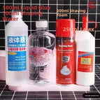 Shaving 500 liquid glue 250 white glue 500 molding water 1ml