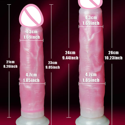 Realistic Penis Sliding Foreskin Dildo Sexy Adult Toys Female Vagina Clitoral Stimulator Dick Women G-spot Masturbator Massager