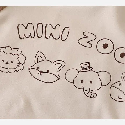 New Autumn Girls and Boys Long Sleeve T-shirt Base Shirt Letter Korean Style Children Clothing