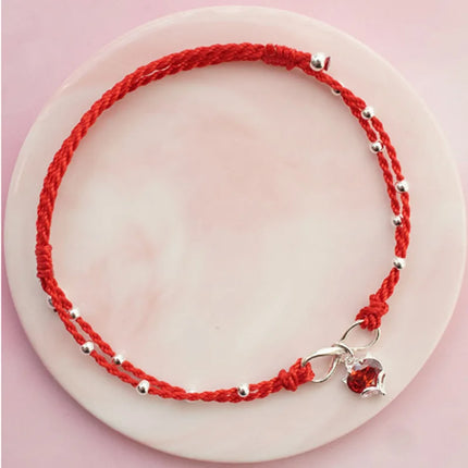PANJBJ 925 Silver Color Mosubi Zircon Anklet For Women Girl Simplicity Retro Exquisite Jewelry Birthday Gift Dropshipping