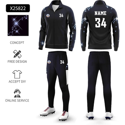Custom New Design Men'S Outdoor Running Jacket Breathable Jogging Tracksuit Solid Autumn Tracksuits For Men And Women X25805