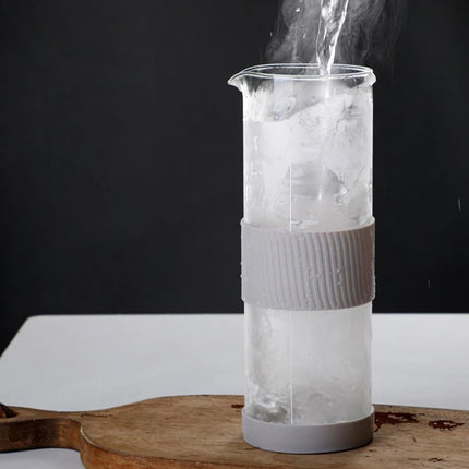 1Pc Portable Airtight Cold Brew Iced Coffee Maker Tea Infuser - 800ml Cold Brew Coffee Kettle Brewing Glass Carafe Pitcher.