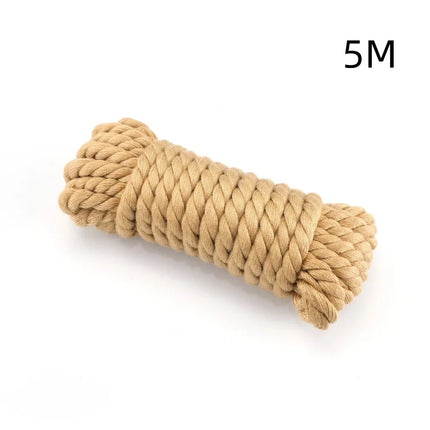 Bondage Rope 5M/10M/15M - Comfortable Body Binding Handcuff Restraints for Women Couples BDSM Flirting Toy