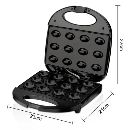 Double Sided Heating Electric Waffle Maker 12 Hole Nut Design for Cakes Baking Business Multifunctional Kitchen Appliance
