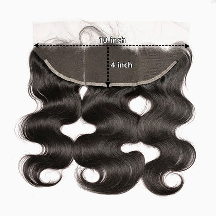 PerisModa Body Wave Lace Closure 4×4 5×5 6×6 Lace Frontal Only 13x4 13x6 HD Transparent Lace Front Human Hair With Pre Plucked