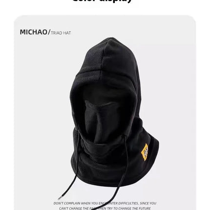 Winter Warm Hat with Mask and Neck Warmer 3-in-1 Windproof Balaclava for Men and Women Cycling Cold Weather Protection