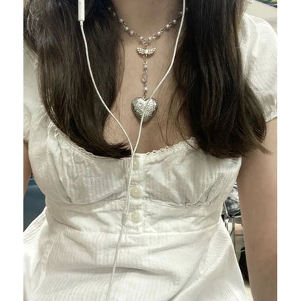 Xingqing Ruffle Top Buttons Y2K Kawaii Women Crop Tops Cute E-girl Short Sleeve T-shirt Sweet Fairy Core Clothes Summer 2024 Vest