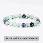 Multicolor Fluorite / 6mm