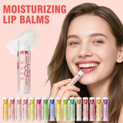160 piece fruit jelly long-lasting moisturizing lipstick set for long-term travel care