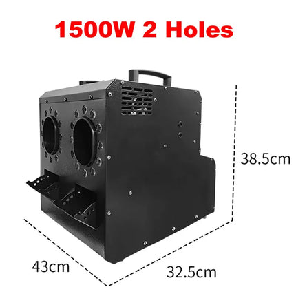 From EU 3000W 1500W LED Smoke Bubble Machine Four Holes Double Holes Wedding Bubble Spray Machine DMX for Stage Special Effect