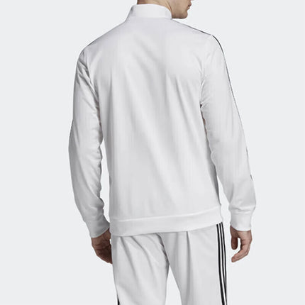 Adidas Men's Knit Casual Jacket - Sporty Track Jacket
