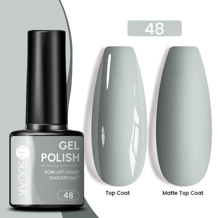 UR SUGAR 7.5ml Dark Wine Red Nail Gel Polish Autumn Gel Paint Nail Art Semi Permanent Nail Art Manicure Soak Off LED UV Nail Gel